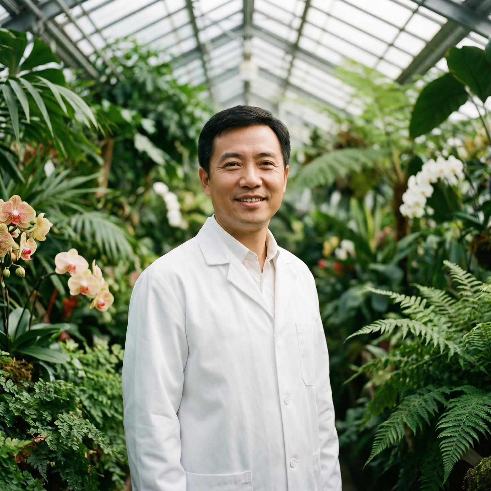 黑丝植物专家陈建华